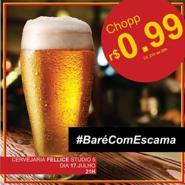 chopp a menos de um real