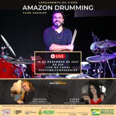 Ygor Saunier lança ‘Amazon Drumming’ dia 16 de dezembro